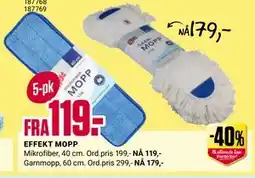 Europris EFFEKT MOPP tilbud