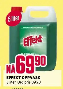 Europris EFFEKT OPPVASK tilbud