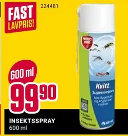 Europris INSEKTSSPRAY tilbud