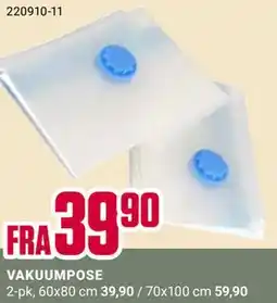 Europris VAKUUMPOSE tilbud