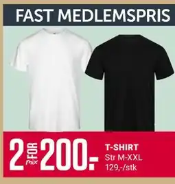 Europris T-SHIRT, Medlemspris tilbud
