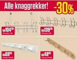 Europris Alle knaggrekker! tilbud