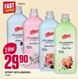 Europris EFFEKT SKYLLEMIDDEL tilbud