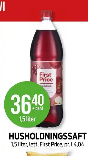 Kiwi HUSHOLDNINGSSAFT tilbud