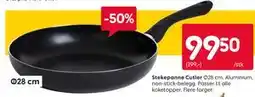 Rusta Stekepanne Cutler tilbud