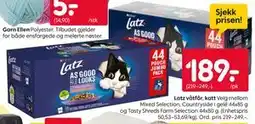 Rusta Latz våtfôr, katt tilbud