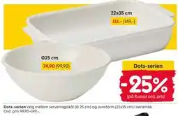 Rusta Dots-serien tilbud