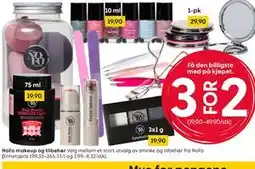 Rusta NoFo makeup og tilbehør tilbud