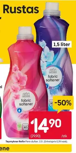 Rusta Tøymykner Refin tilbud