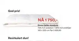 Kid Interiør Emma helårs dundyne tilbud