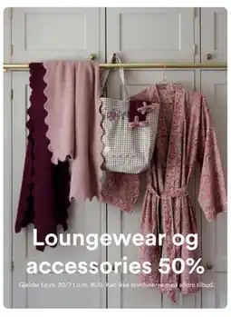 Kid Interiør Loungewear og accessories tilbud