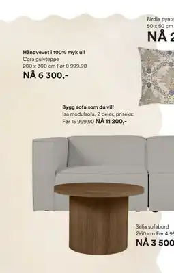 Kid Interiør Cora gulvteppe tilbud