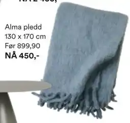 Kid Interiør Alma pledd tilbud