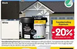 Rusta Fasademaling Premium tilbud