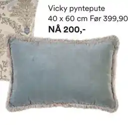 Kid Interiør Vicky pyntepute tilbud