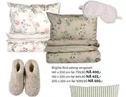 Kid Interiør Birgitta Bird sateng sengesett tilbud