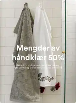 Kid Interiør Mengder av håndklær tilbud