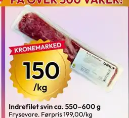 Gigaboks Indrefilet svin tilbud