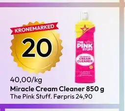 Gigaboks Miracle Cream Cleaner 850 g tilbud
