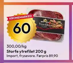 Gigaboks Storfe ytrefilet 200 g tilbud