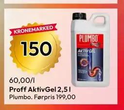 Gigaboks Proff AktivGel 2,5 l tilbud