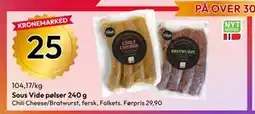Gigaboks Sous Vide pølser 240 g tilbud