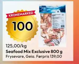 Gigaboks Seafood Mix Exclusive 800 g tilbud