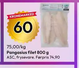 Gigaboks Pangasius filet 800 g tilbud