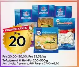 Gigaboks Tofu/sjømat til Hot-Pot 200–500 g tilbud