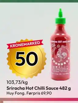 Gigaboks Sriracha Hot Chilli Sauce 482 g tilbud