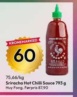 Gigaboks Sriracha Hot Chilli Sauce 793 g tilbud