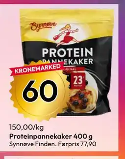 Gigaboks Proteinpannekaker 400 g tilbud