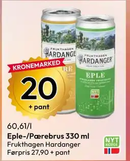 Gigaboks Eple-/Pærebrus 330 ml tilbud