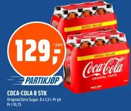 Coop Obs COCA-COLA 8 STK tilbud