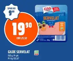 Coop Obs GILDE SERVELAT tilbud