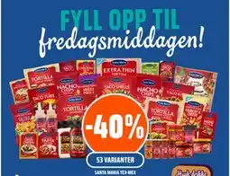 Coop Obs SANTA MARIA TEX-MEX tilbud