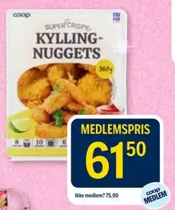 Coop Prix KYLLING-NUGGETS tilbud