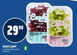 Coop Obs DRUER CANDY tilbud