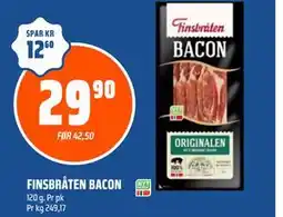 Coop Obs FINSBRÅTEN BACON tilbud