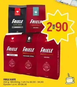 Coop Prix FRIELE KAFFE tilbud