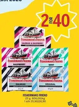 Coop Prix FISHERMANS FRIEND tilbud