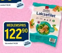Coop Prix Laksefilet tilbud