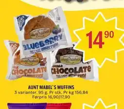 Coop Prix AUNT MABEL`S MUFFINS tilbud