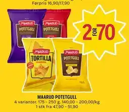 Coop Prix MAARUD POTETGULL tilbud