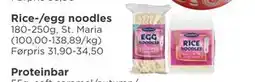 Meny Rice-/egg noodles tilbud