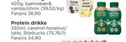 Meny Protein drikke tilbud