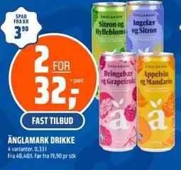 Coop Obs ÄNGLAMARK DRIKKE tilbud