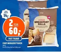 Coop Obs COOP MORGENSTYKKER tilbud