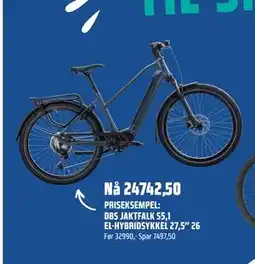 Coop Obs DBS JAKTFALK S5,1 EL-HYBRIDSYKKEL 27,5” 26 tilbud