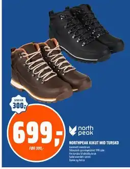 Coop Obs NORTHPEAK KIKUT MID TURSKO tilbud
